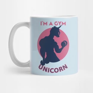 I'm not a gym rat I'm a gym unicorn Mug